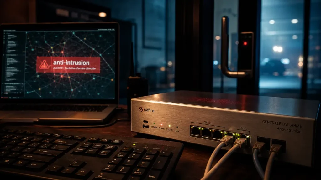 Anti intrusion définition : centrale d’alarme et détection