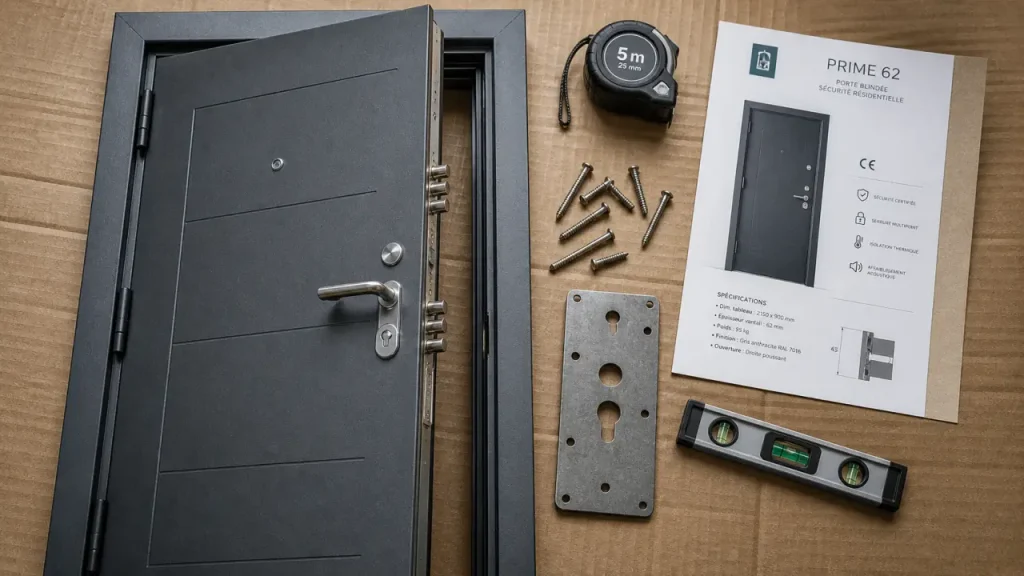 Porte blindée Castorama : prix, dimensions et sécurité à comparer avant d’acheter