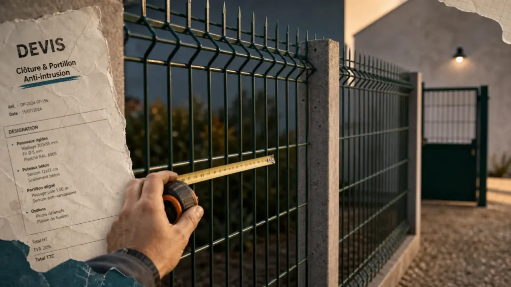 Quelle clôture anti-intrusion choisir ? Grillage souple, panneau rigide, haute sécurité