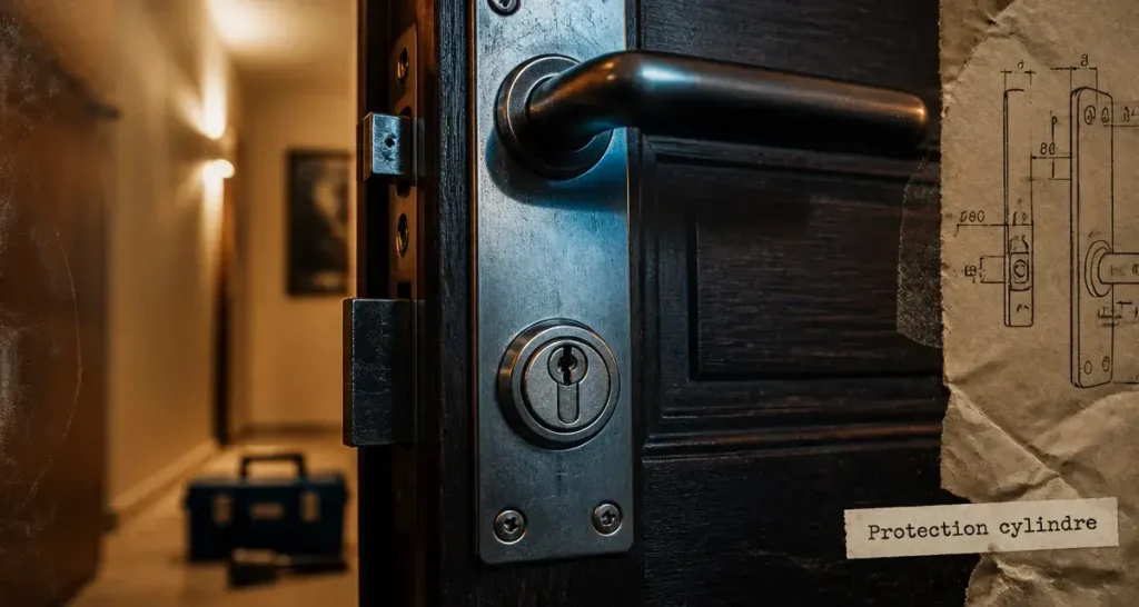 Poignée de porte blindée : 3 protections indispensables pour sécuriser votre cylindre