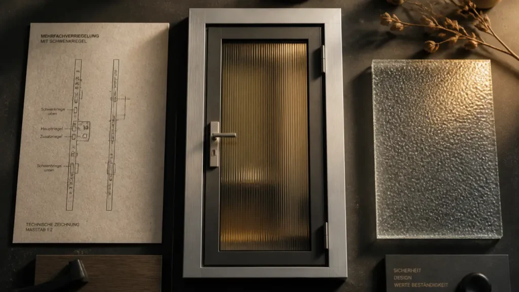 Porte blindée vitrée : lumière, sécurité certifiée et pose soignée