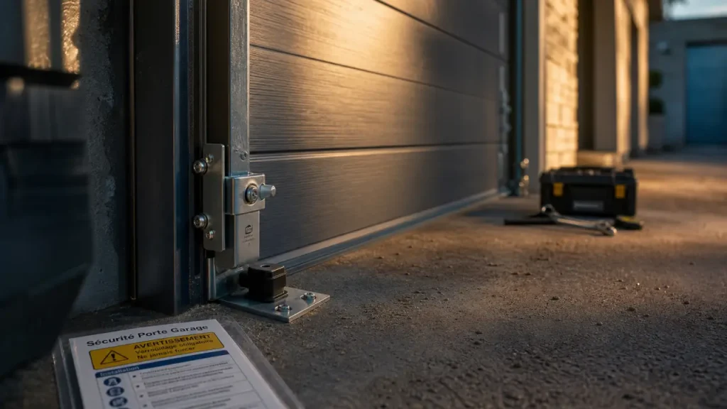 Sécurité porte de garage : 4 points d’ancrage pour bloquer l’effraction et éviter les erreurs courantes