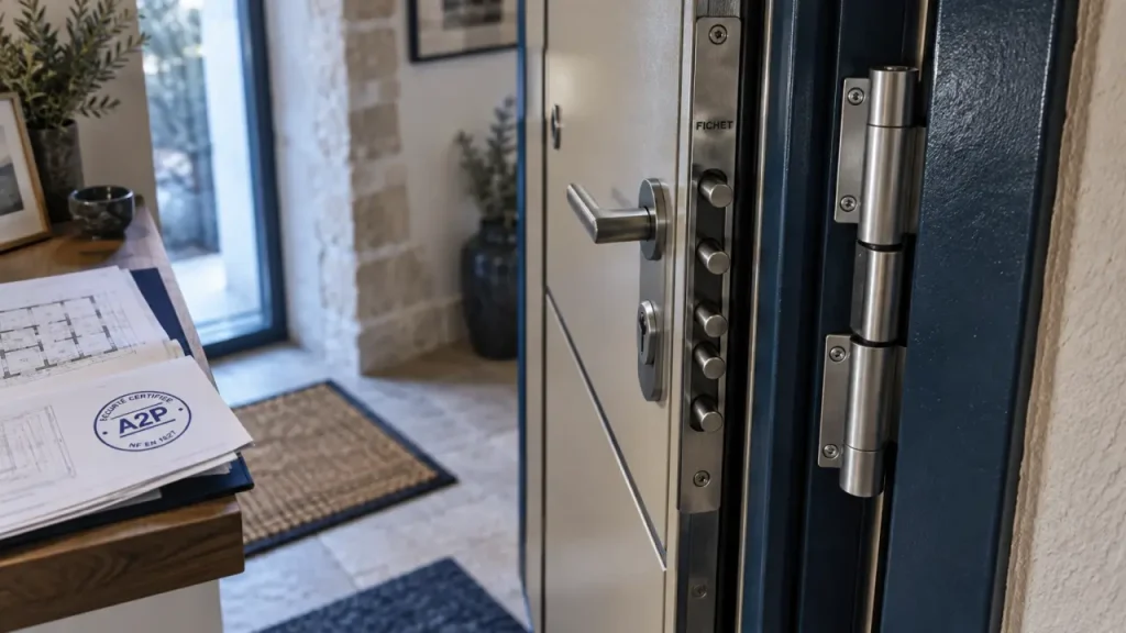 Porte blindée extérieure : quel niveau de sécurité A2P choisir pour votre budget ?