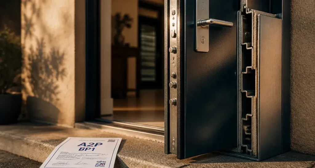 Porte blindée de maison : 3 critères pour stopper les cambrioleurs et sécuriser votre foyer