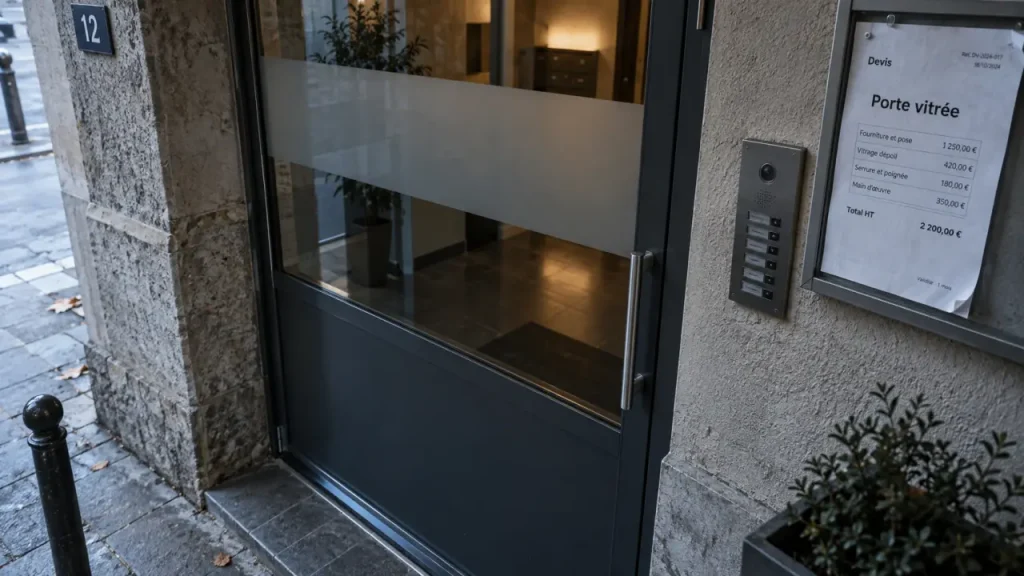 Porte d’entrée vitrée : plus de lumière sans sacrifier l’intimité