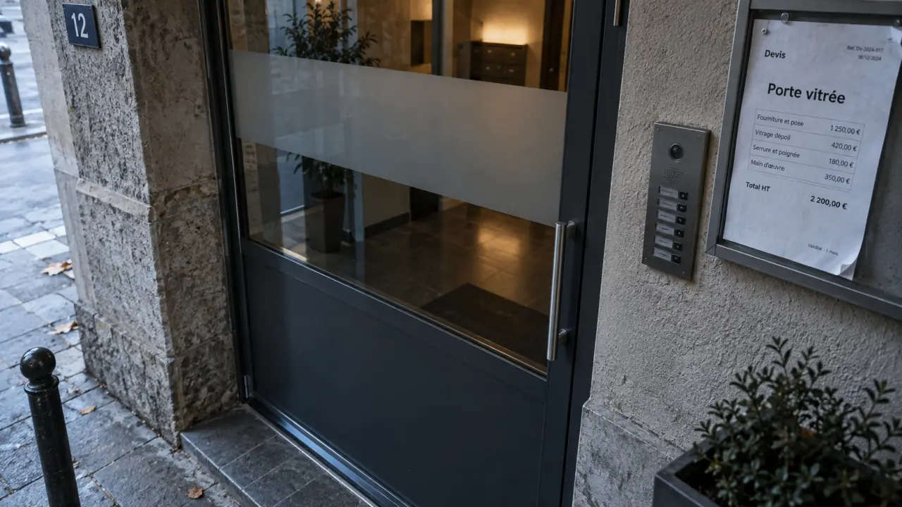 Porte d entrée vitrée : plus de lumière, intimité préservée