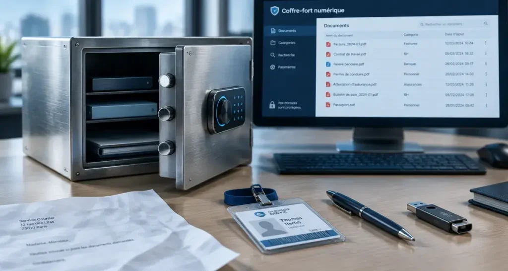 Un coffre-fort digital protège vos documents, à condition de vérifier sa traçabilité