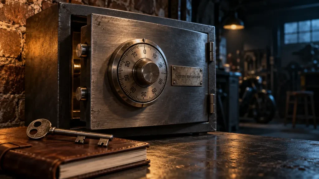 Coffre-fort mécanique : sans piles, mais pas sans exigences de sécurité
